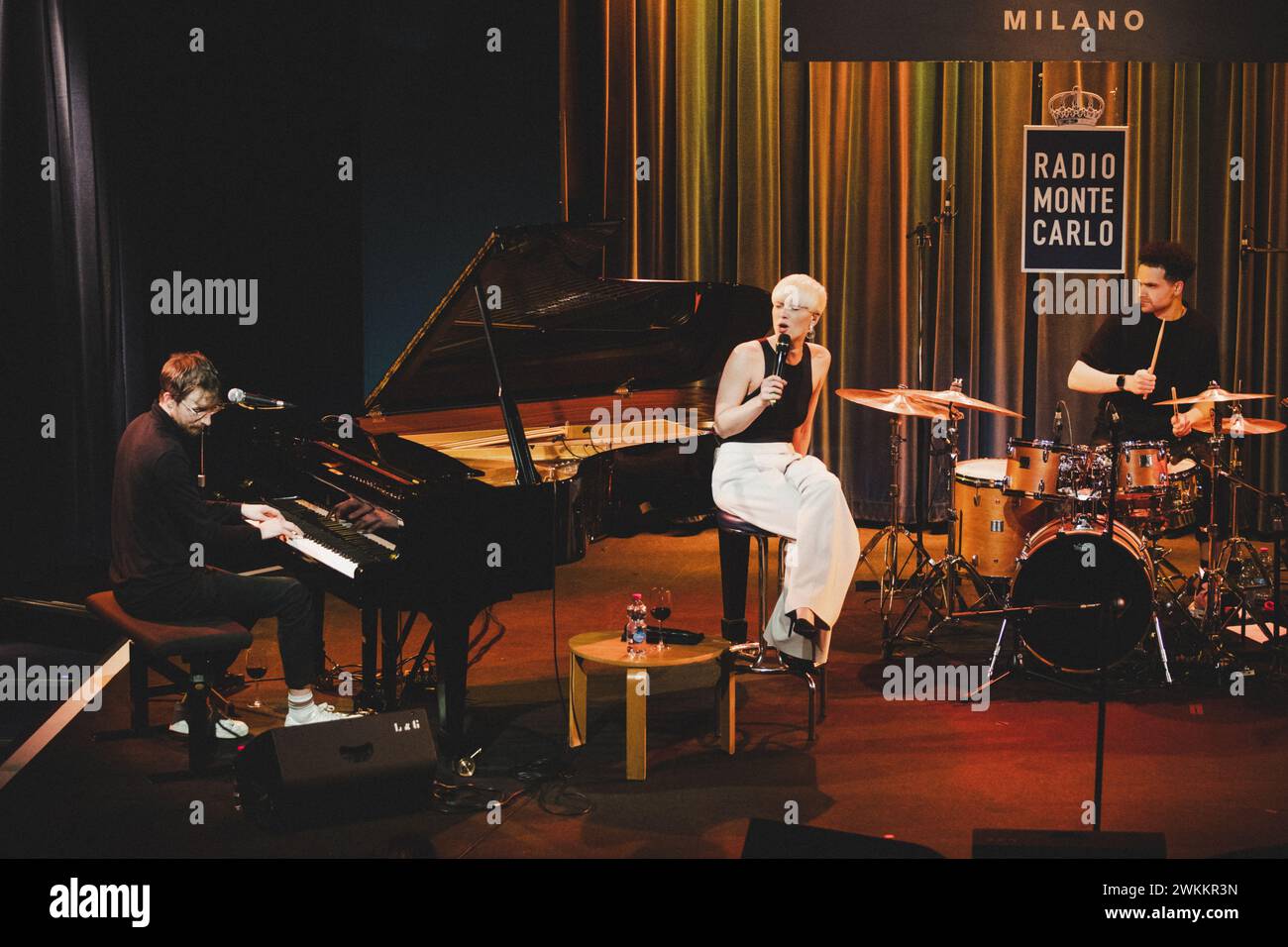 MICA Millar Concerto al Blue Note Milano del 30 gennaio 2024 Stockfoto