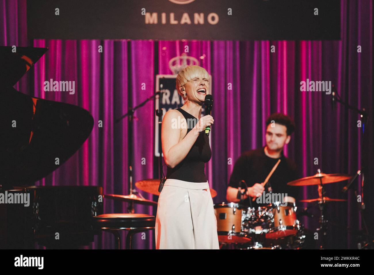 MICA Millar Concerto al Blue Note Milano del 30 gennaio 2024 Stockfoto