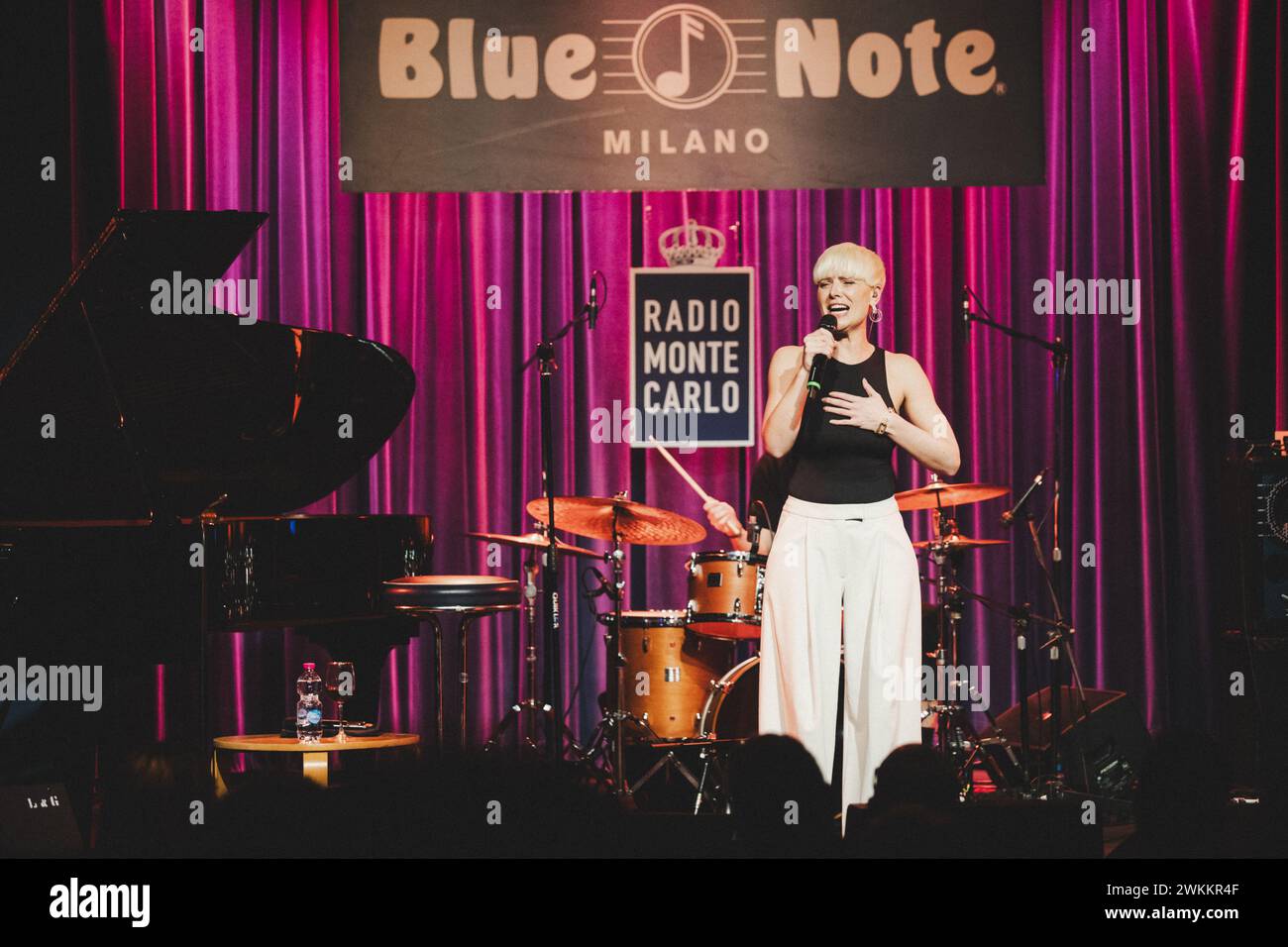 MICA Millar Concerto al Blue Note Milano del 30 gennaio 2024 Stockfoto