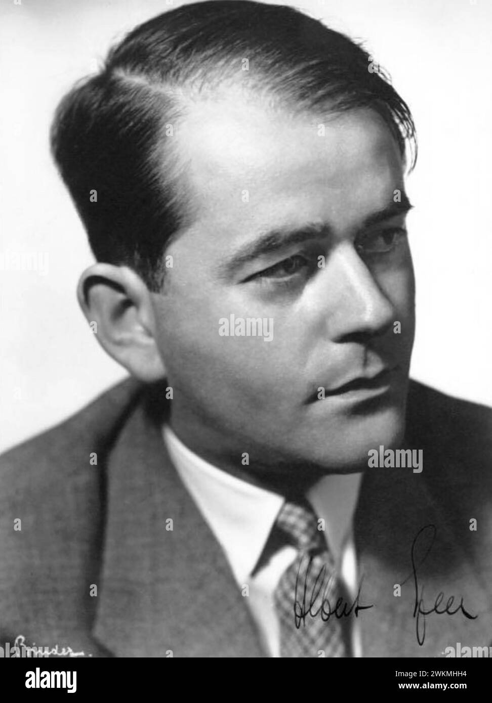 ALBERT SPEER (1905–1981) deutscher Architekt 1933 Stockfoto