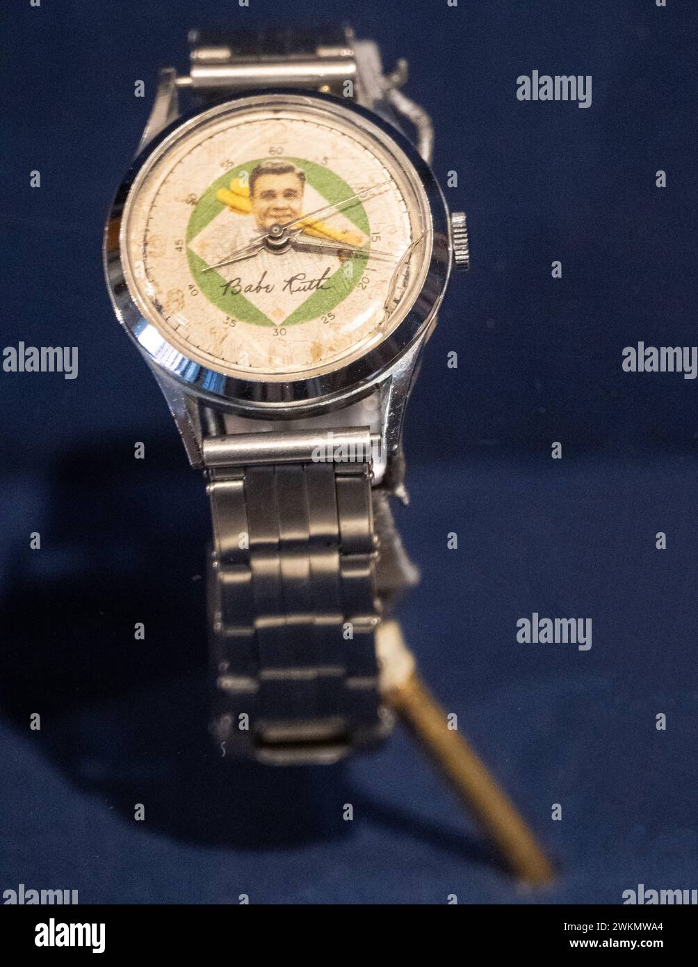 Babe Ruth Kollektion Uhr Stockfoto