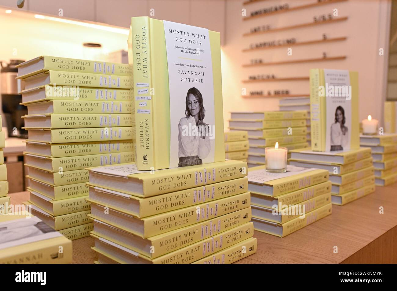 Savannah Guthrie: „Movily What God Does: Reflections on find and find his love Everywhere“ Book Launch Stockfoto