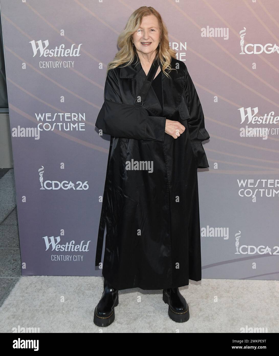 Los Angeles, USA. Februar 2024. Jacqueline West kommt am Mittwoch, den 21. Februar 2024, bei den 26. Jährlichen Kostümdesignern Guild Awards im NeueHouse Hollywood in Hollywood, KALIFORNIEN. (Foto: Sthanlee B. Mirador/SIPA USA) Credit: SIPA US/Alamy Live News Stockfoto
