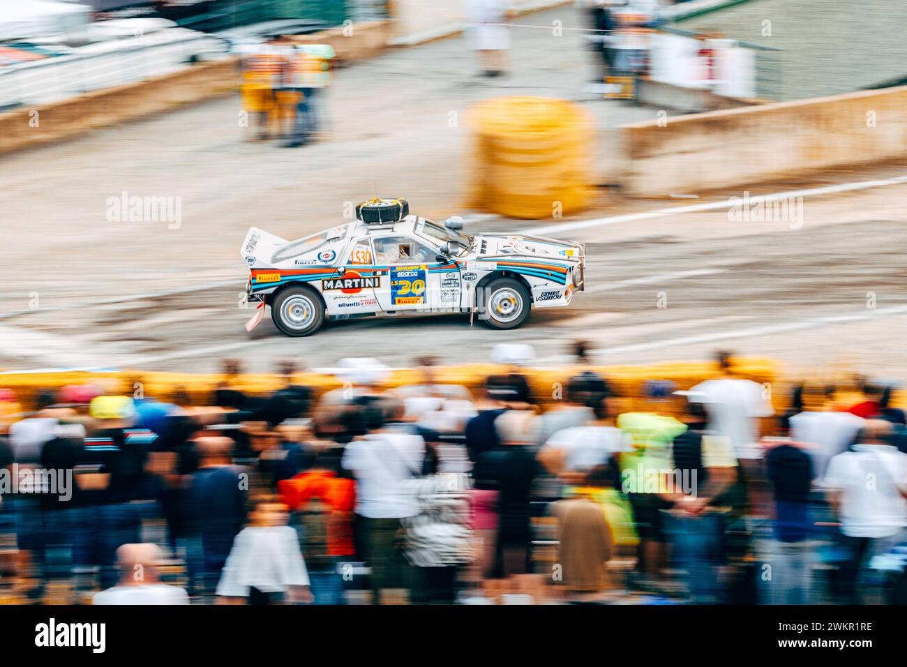 Rallye-Darlehen 2022 in San Marino, Italien. Stockfoto