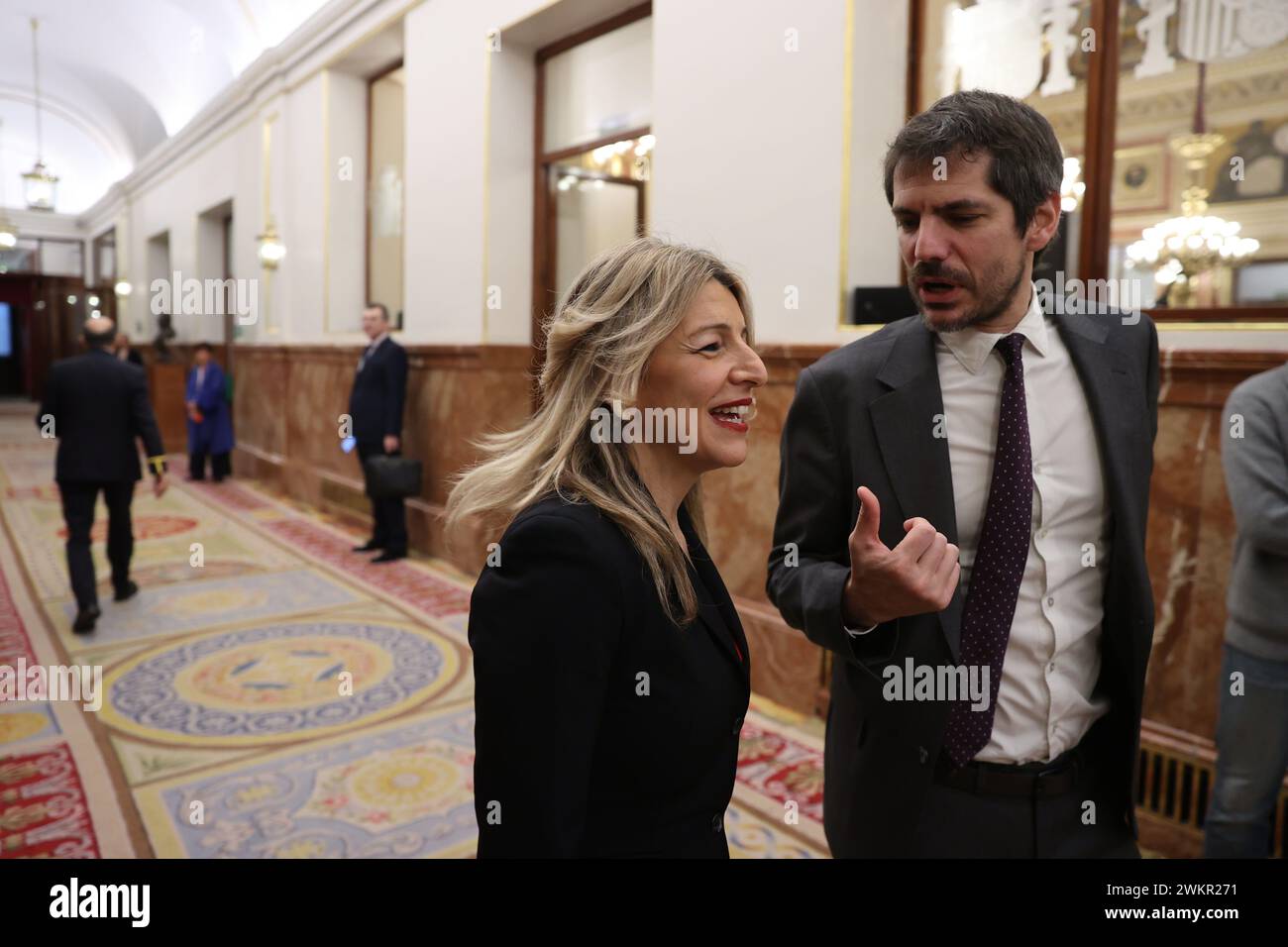 Madrid, 02.07.2024. Abgeordnetenkongress. Vollständige Regierungskontrolle. Foto: Jaime García. ARCHDC. Quelle: Album / Archivo ABC / Jaime García Stockfoto