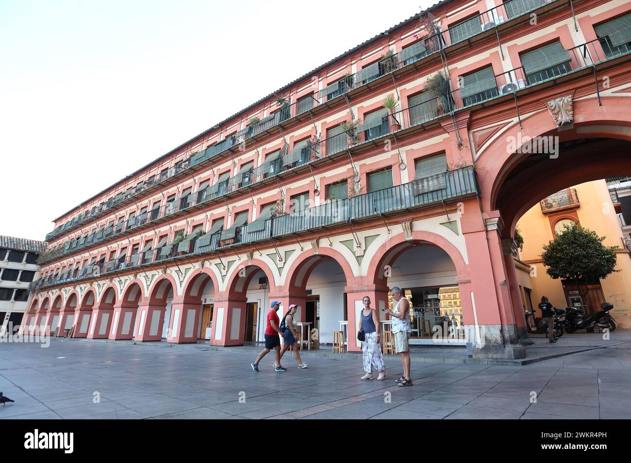 Córdoba, 23.08.2023. Corredera Square. Foto: Valerio Merino. Archcor. Quelle: Album / Archivo ABC / Valerio Merino Stockfoto