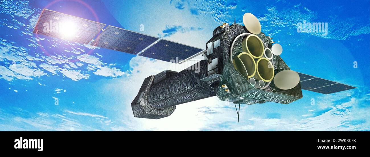 ESA XMM-NEWTON Röntgenteleskop. Foto: ESA Stockfoto