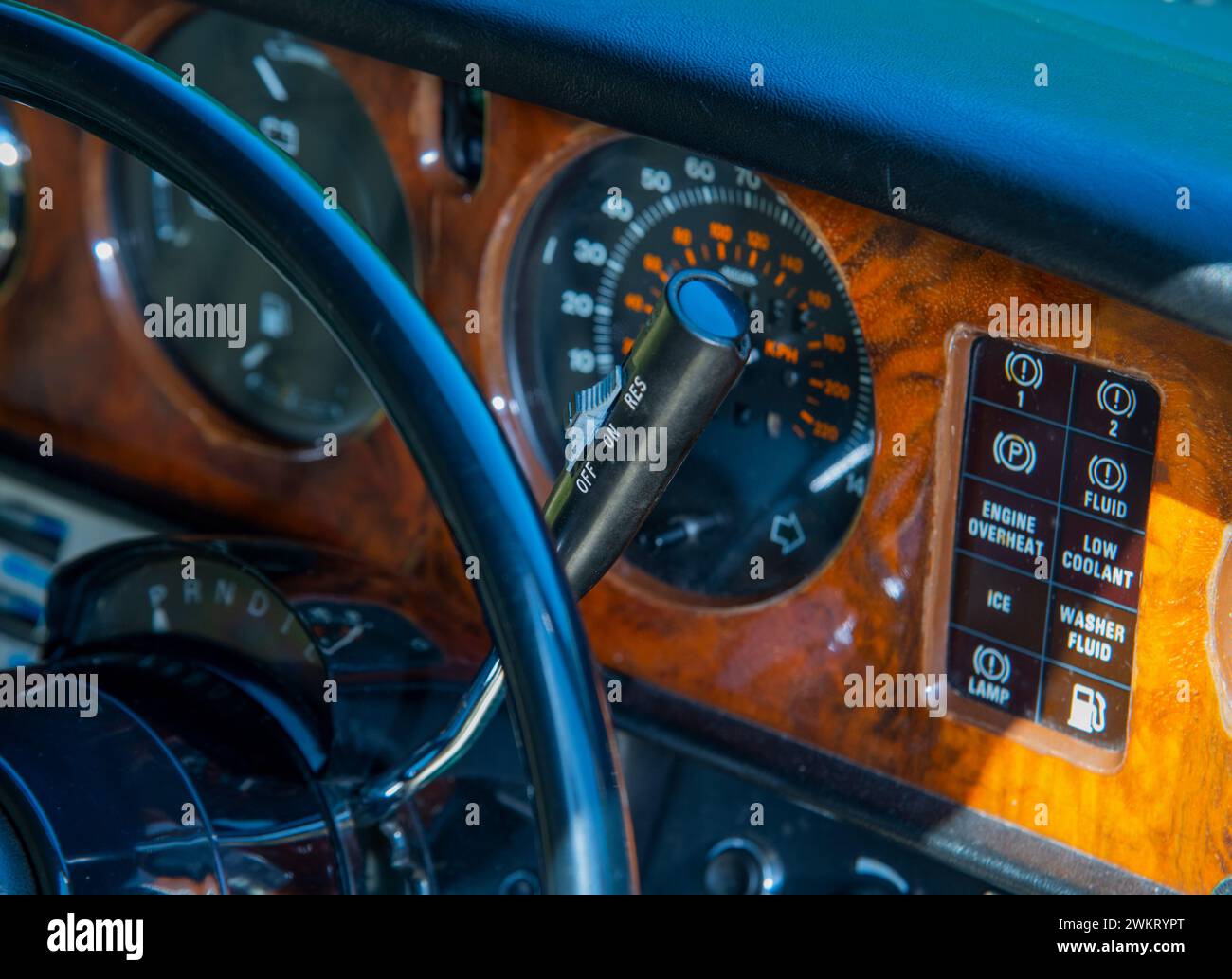 1983 Bentley Mulsanne Luxusauto in Großbritannien Stockfoto