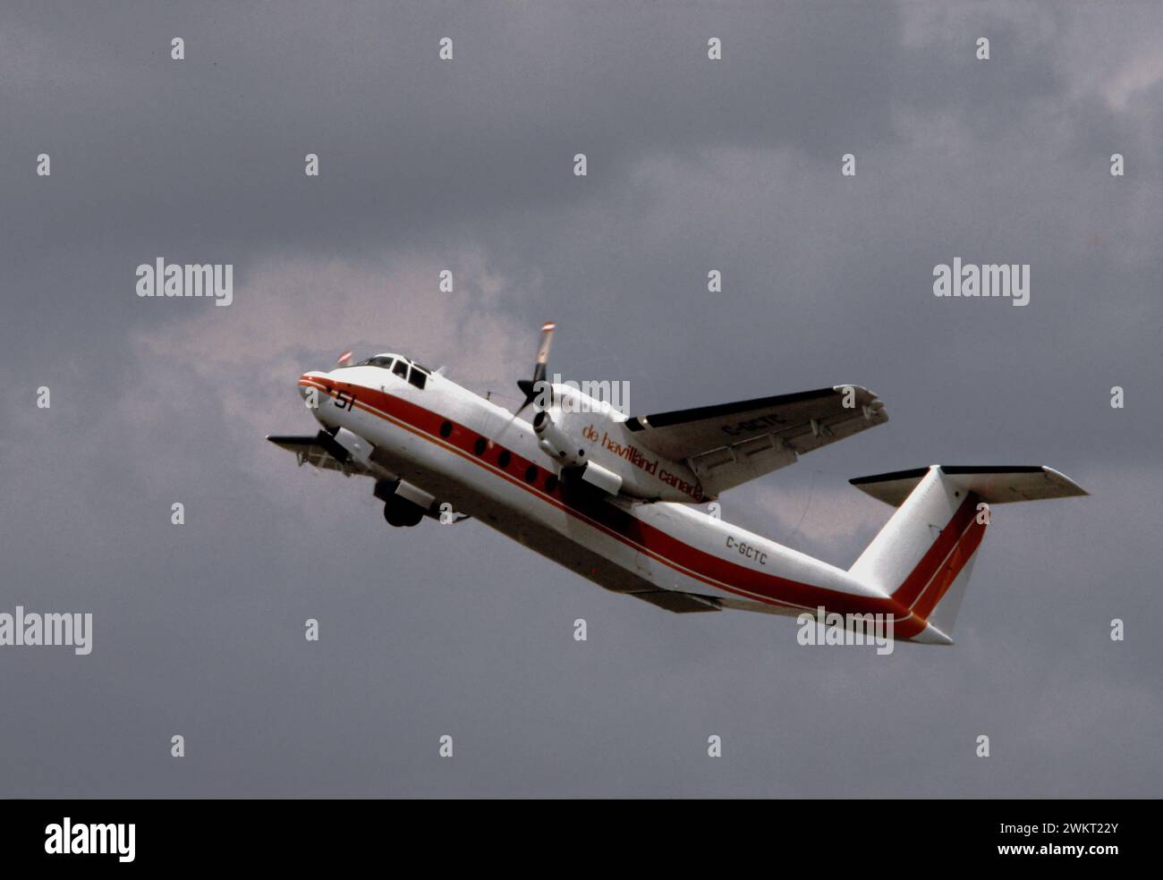 De Havilland Canada DHC-5 Buffalo STOL Transportflugzeug Stockfoto