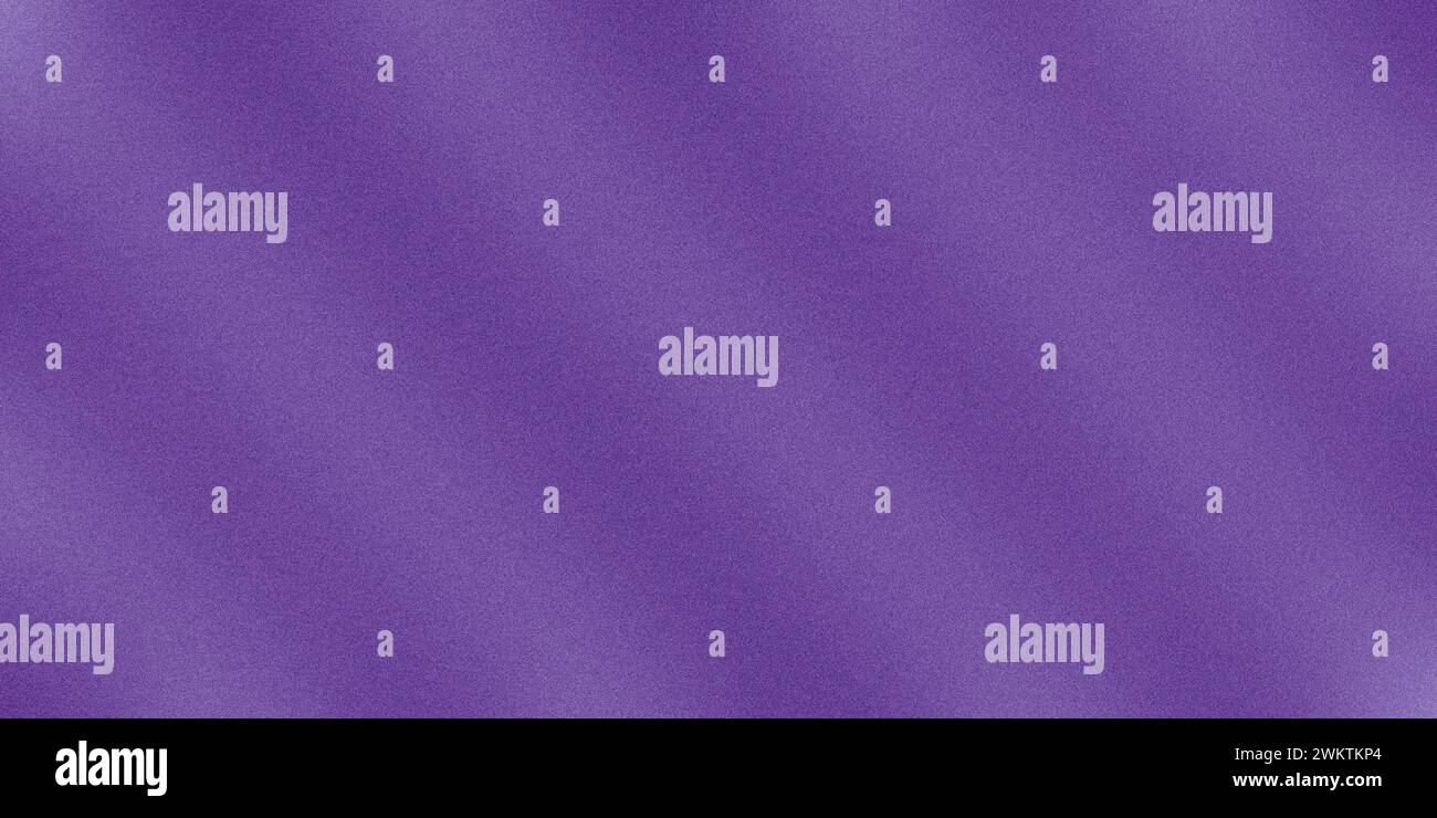 Hintergrund mit violettem weißem Farbverlauf, körnige Textur glatte Farbverläufe Rauschen Textur. Stockfoto