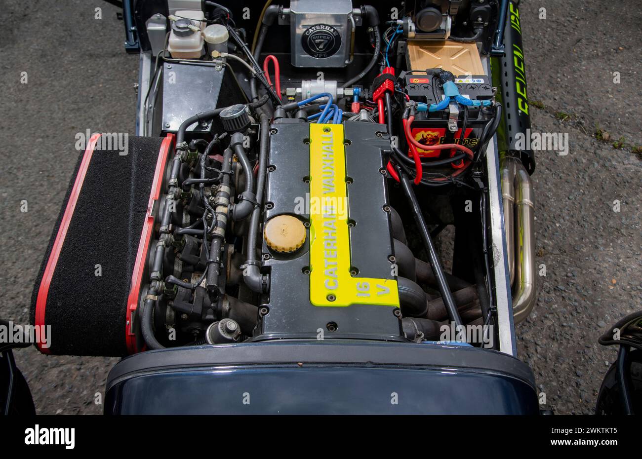 Caterham Super Seven offener Sportwagen Stockfoto