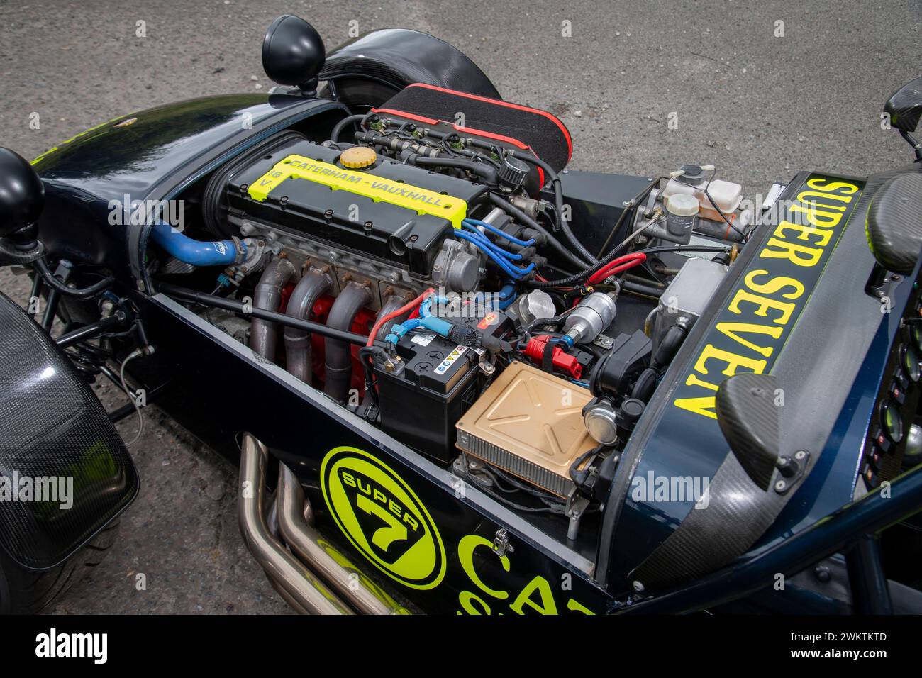 Caterham Super Seven offener Sportwagen Stockfoto