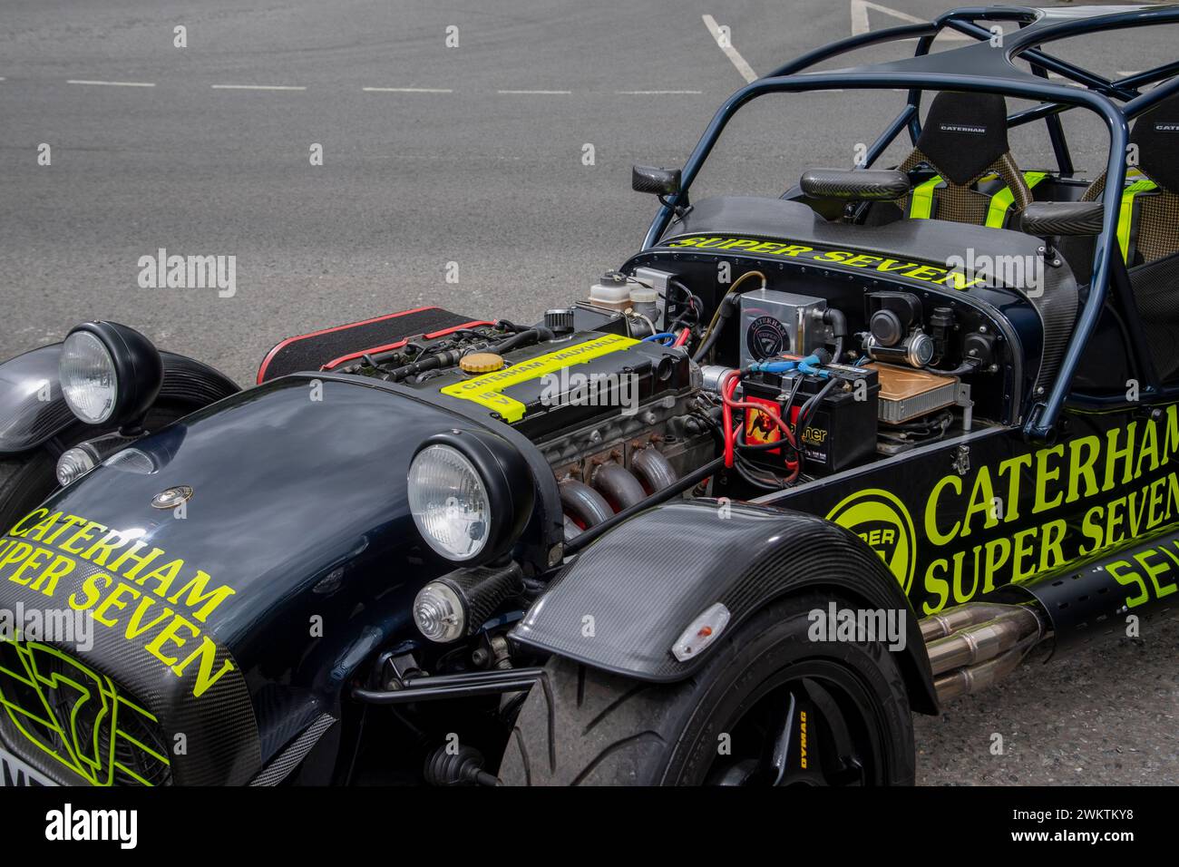 Caterham Super Seven offener Sportwagen Stockfoto