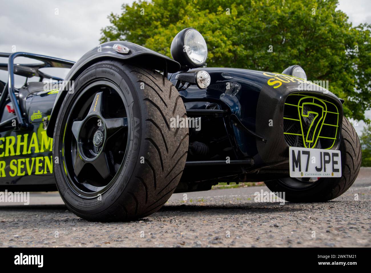 Caterham Super Seven offener Sportwagen Stockfoto