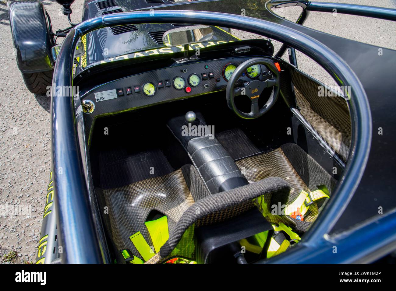 Caterham Super Seven offener Sportwagen Stockfoto