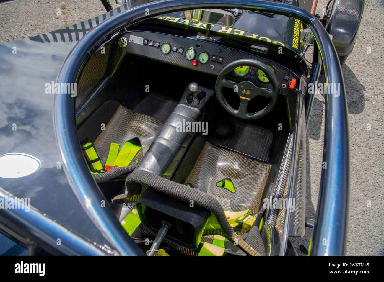 Caterham Super Seven offener Sportwagen Stockfoto