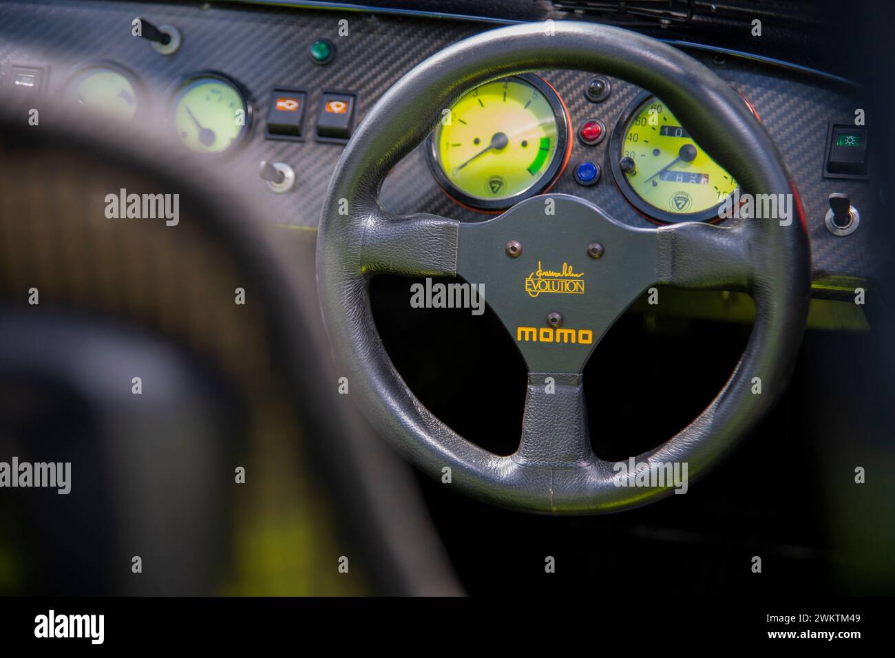 Caterham Super Seven offener Sportwagen Stockfoto