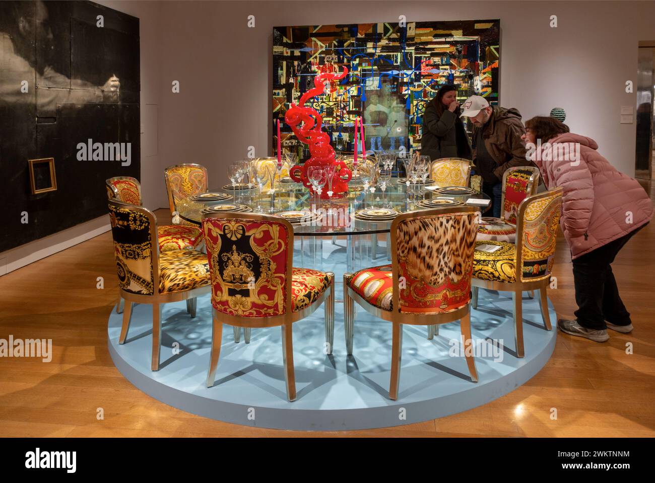 Sir Elton John Sammlerauktion bei Christies in Manhattan NYC Stockfoto