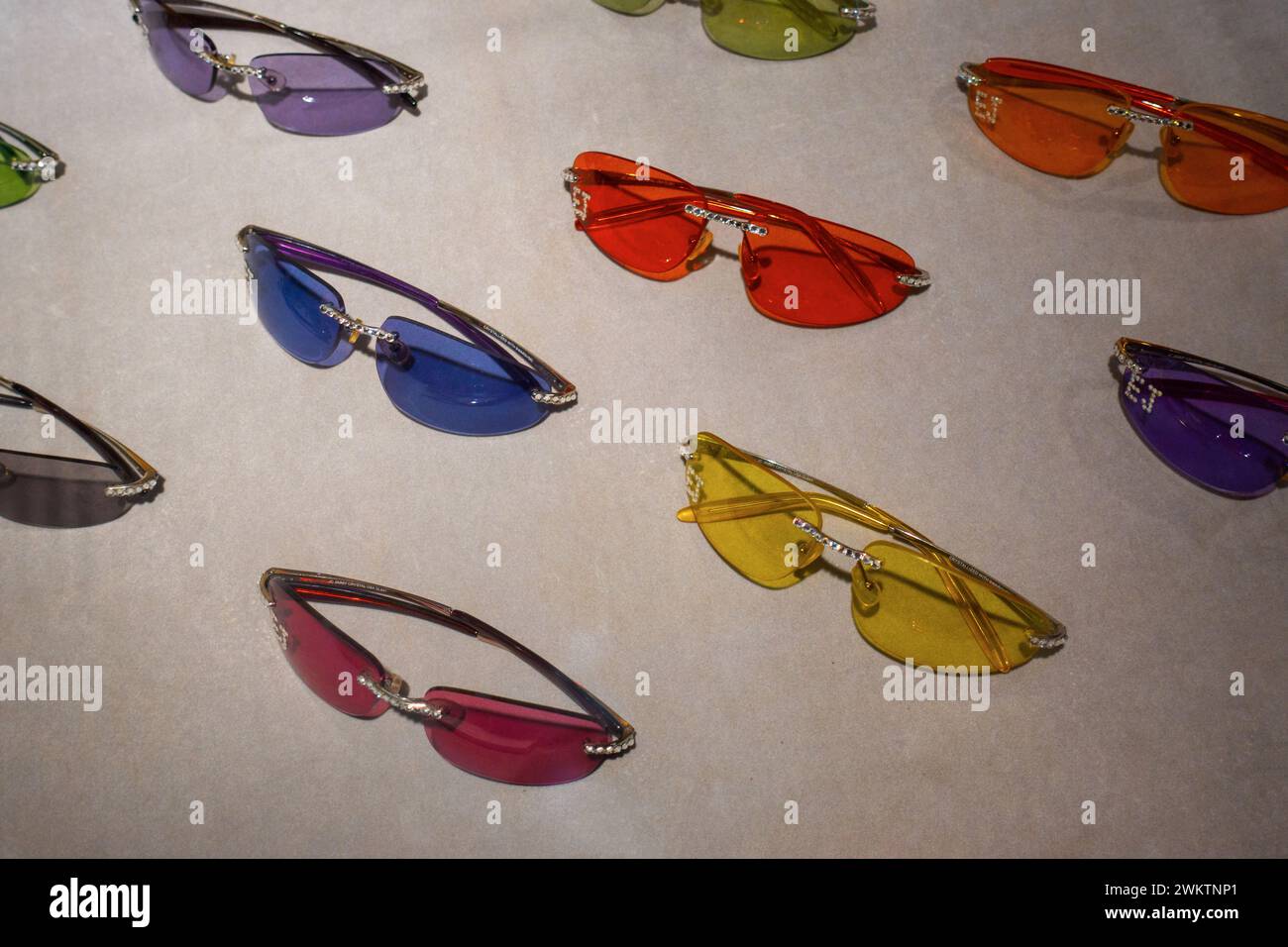 Sir Elton John Sammlerauktion bei Christies in Manhattan NYC Stockfoto