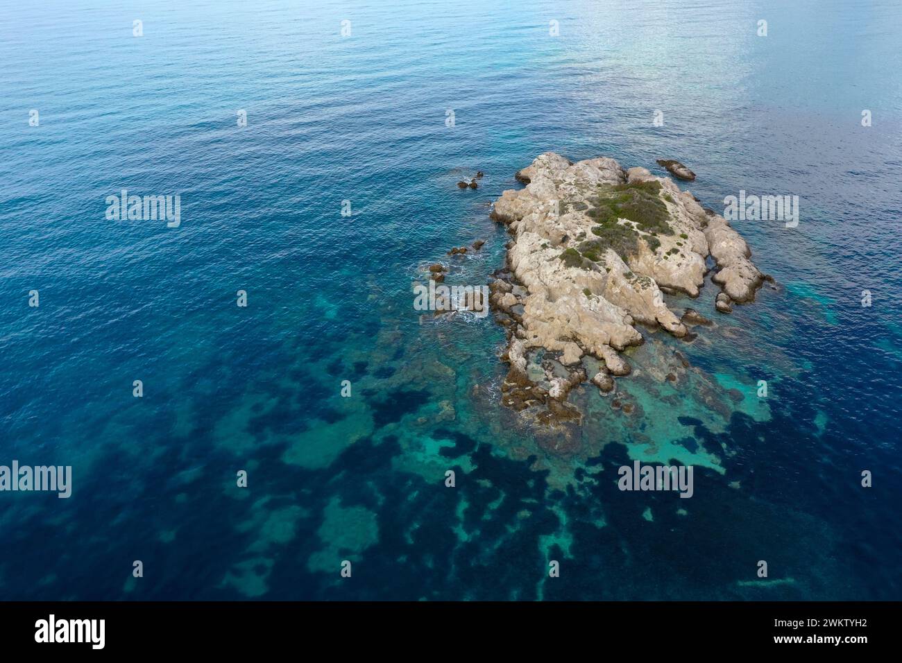 Halbinsel Pelješac, Peljesac, Nähe der Ortschaft Žuljana, Zuljana, im Süden von Kroatien, Adria, Adriatisches Meer, Mittelmeer, Küste, Dalmatien. Pelj Stockfoto