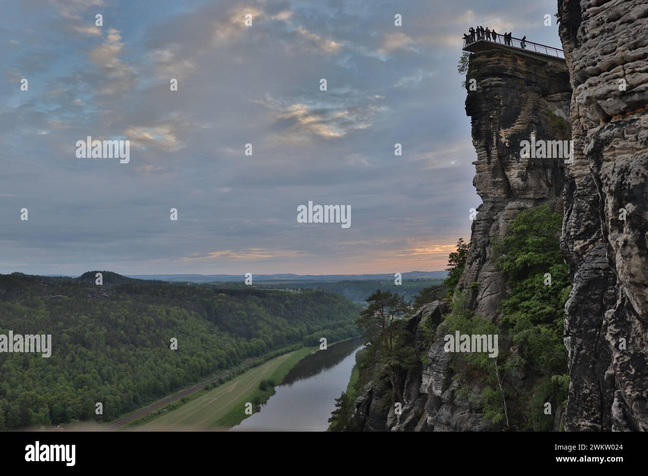 Nationalpark Sächsische Schweiz Stockfoto