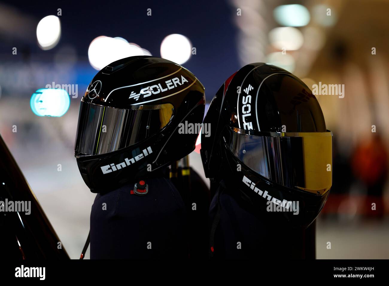 Sakhir, Bahrain. Februar 2024. F1-Vorsaisontests in Bahrain auf dem Bahrain International Circuit am 22. Februar 2024 in Sakhir, Bahrain. (Foto von HOCH ZWEI) Credit: dpa/Alamy Live News Stockfoto