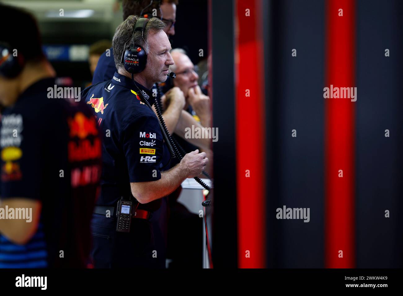 Sakhir, Bahrain. Februar 2024. F1-Vorsaisontests in Bahrain auf dem Bahrain International Circuit am 22. Februar 2024 in Sakhir, Bahrain. (Foto von HOCH ZWEI) Credit: dpa/Alamy Live News Stockfoto