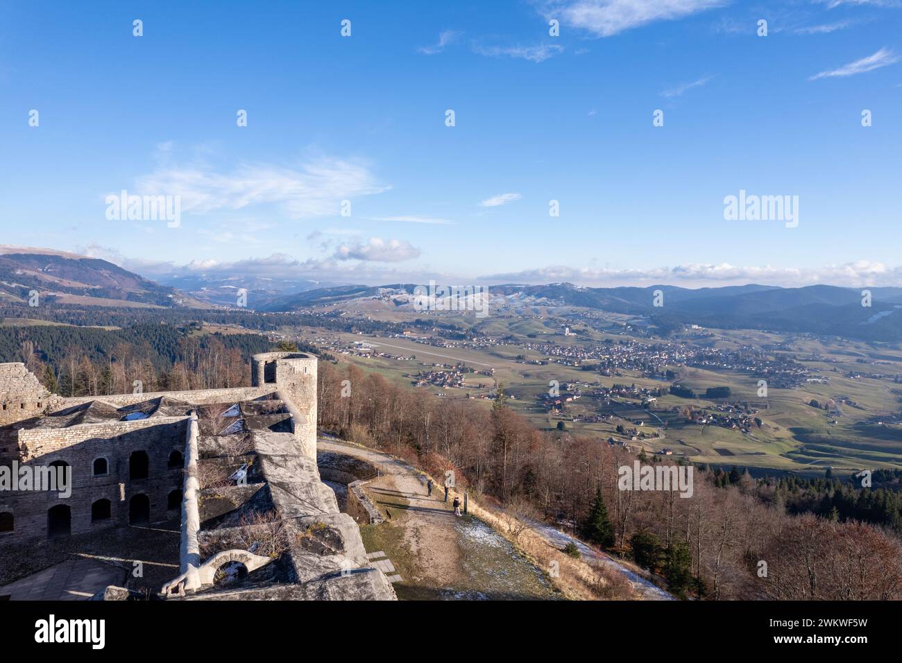 Forte Interrotto WWI Altopiano di Asiago Vicenza Italien Stockfoto
