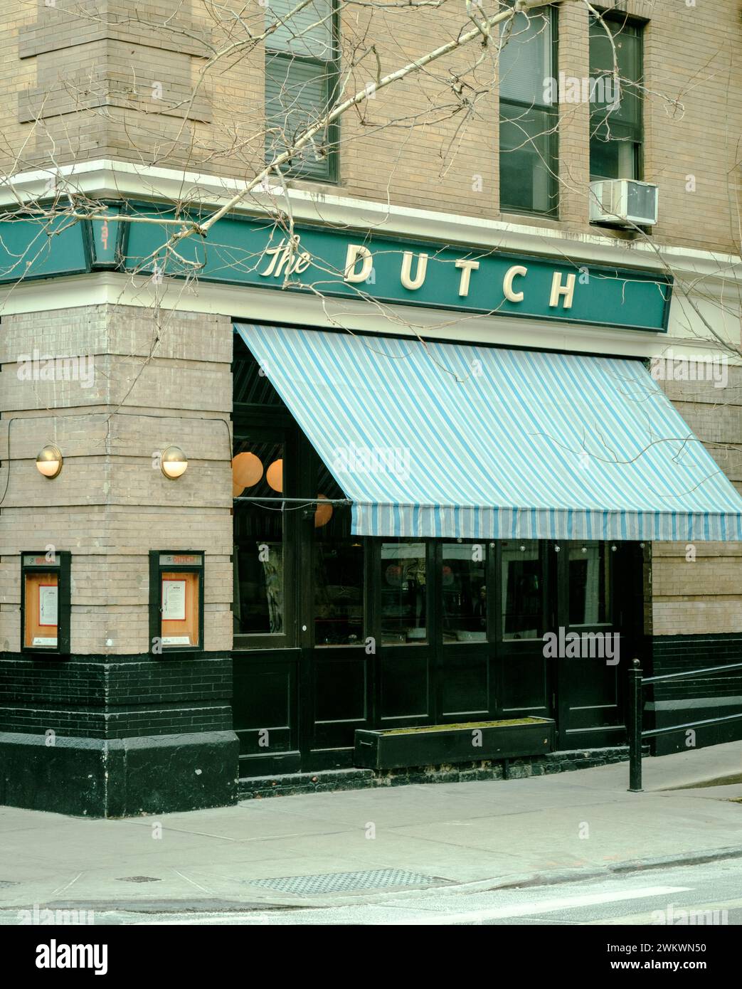 Das niederländische Vintage-Schild in Soho, Manhattan, New York Stockfoto