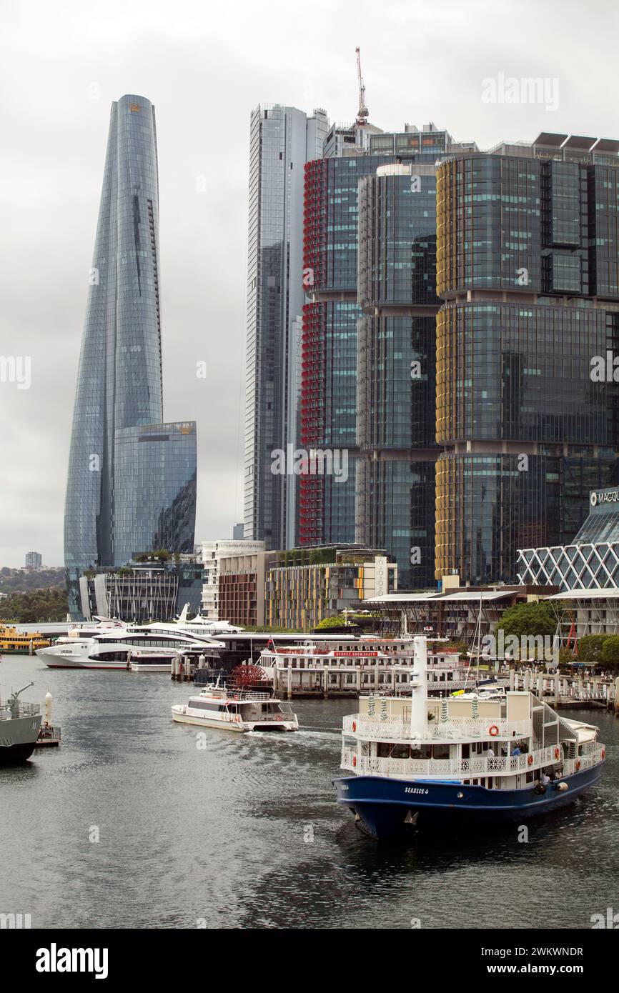 Darling Harbour, Sydney, Australien Stockfoto