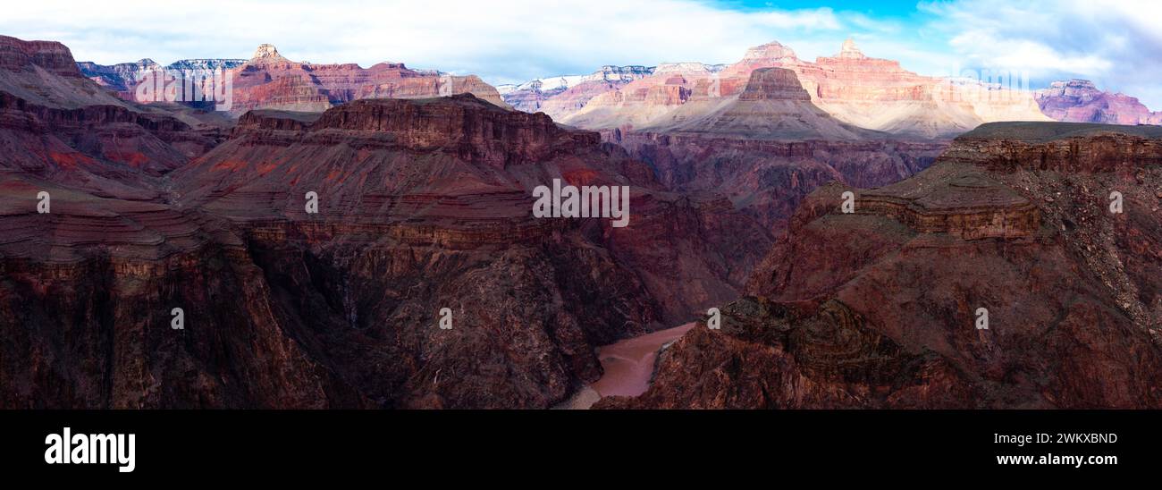 Plateau Point Overlook, Grand Canyon National Park, Arizona, USA Stockfoto