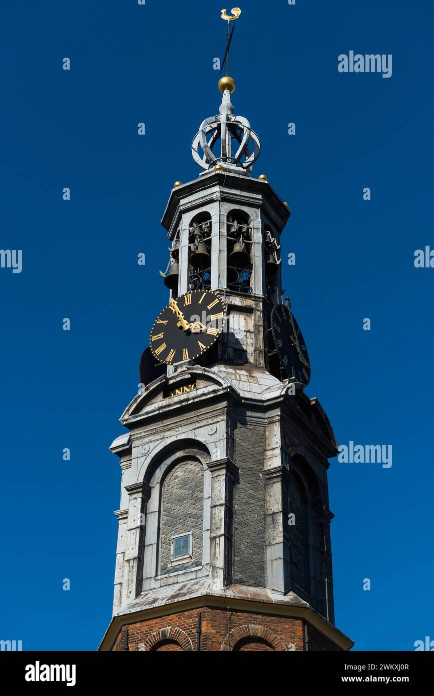 Die alte Kirche, Gebäude, Architektur, Städtereise, Reisen, Urlaub, Fassade, Amsterdam, Niederlande Stockfoto
