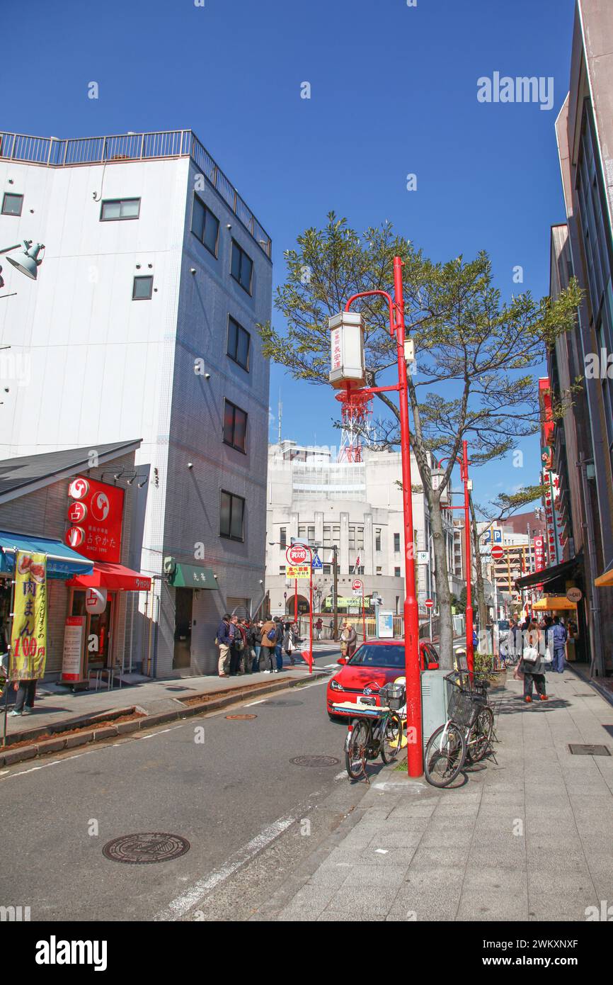 Yokohama Chinatown in der Präfektur Kanagawa, Japan. Stockfoto