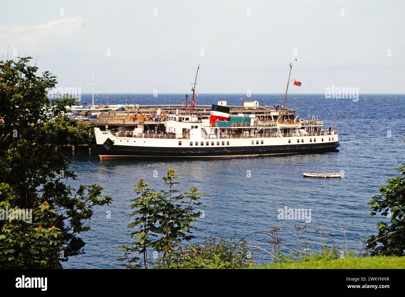 Prince Ivanhoe Vergnügungsdampfer Schiff, Ilfracombe, Nord Devon, England, Großbritannien Juni 1981 Stockfoto