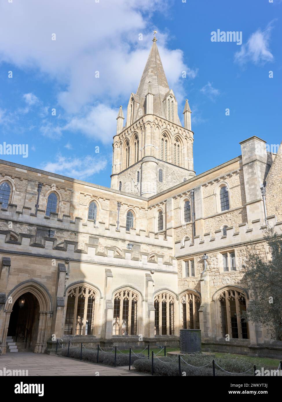 Christ Church College, University of Oxford, England. Stockfoto