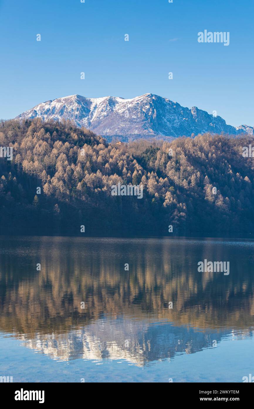 Italien Trentino Valsugana - See von Levico - Marzola Stockfoto