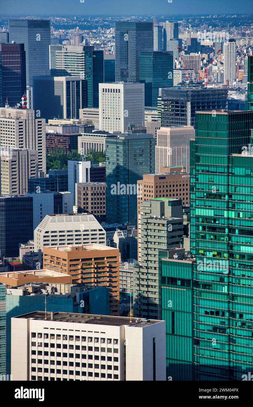 Izumi Garden Tower, Tokyo City View, Roppongi Hills Mori Tower, Tokio, Japan Stockfoto