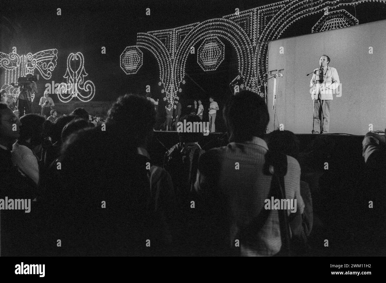 3825331 zweites Festival der Dichter / Secondo Festival dei poeti; (add.info.: Rom, zweites Festival der Dichter, 1980. Russisch-amerikanischer Dichter Joseph Brodsky / Roma, Secondo Festival dei poeti, 1980. IL poeta Josif Brodskij); © Marcello Mencarini. Alle Rechte vorbehalten 2024. Stockfoto