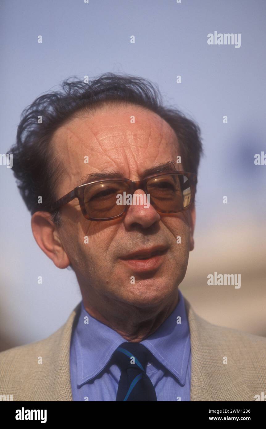 3825948 Ismail Kadare; (add.info.: Rom, 1999. Albanische Schriftstellerin Ismail Kadare / Roma, 1999. Lo scrittore albanese Ismail Kadare); © Marcello Mencarini. Alle Rechte vorbehalten 2024. Stockfoto