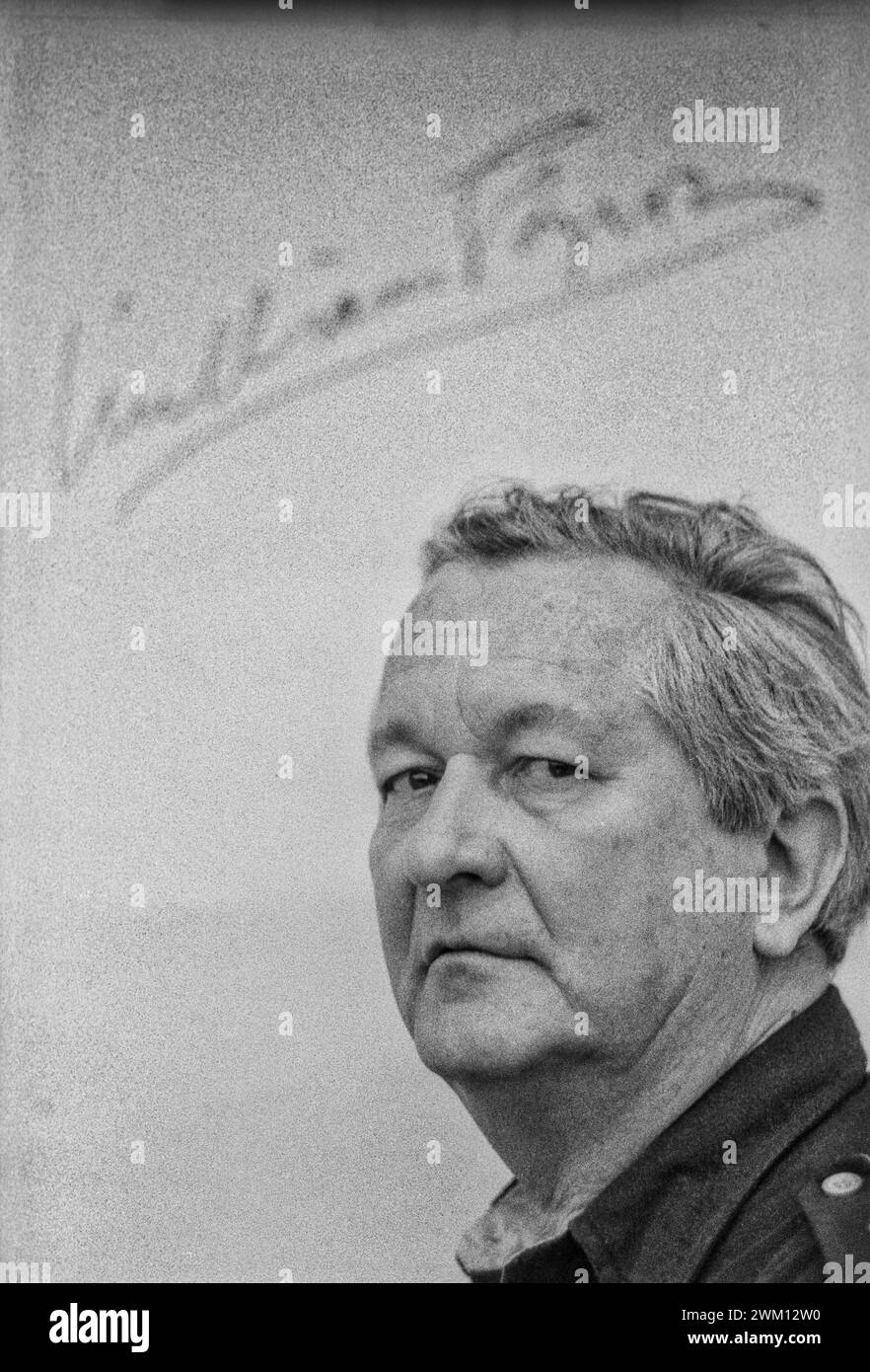 3826892 William Styron; (add.info.: Filmfestival in Cannes 1984. US-amerikanischer Schriftsteller William Styron / Festival del Cinema di cannes 1984. Lo scrittore americano William Styron); © Marcello Mencarini. Alle Rechte vorbehalten 2024. Stockfoto