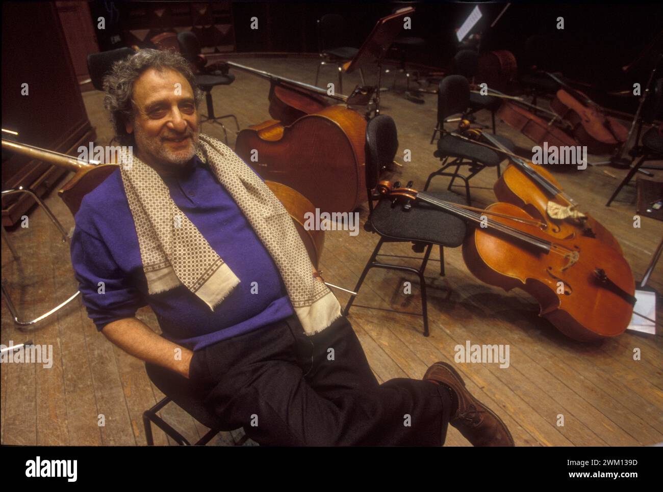 3827347 Luis Bacalov; (add.info.: argentinischer Komponist Luis Bacalov (1999) / Il compositore argentino Luis Bacalov); © Marcello Mencarini. Alle Rechte vorbehalten 2024. Stockfoto