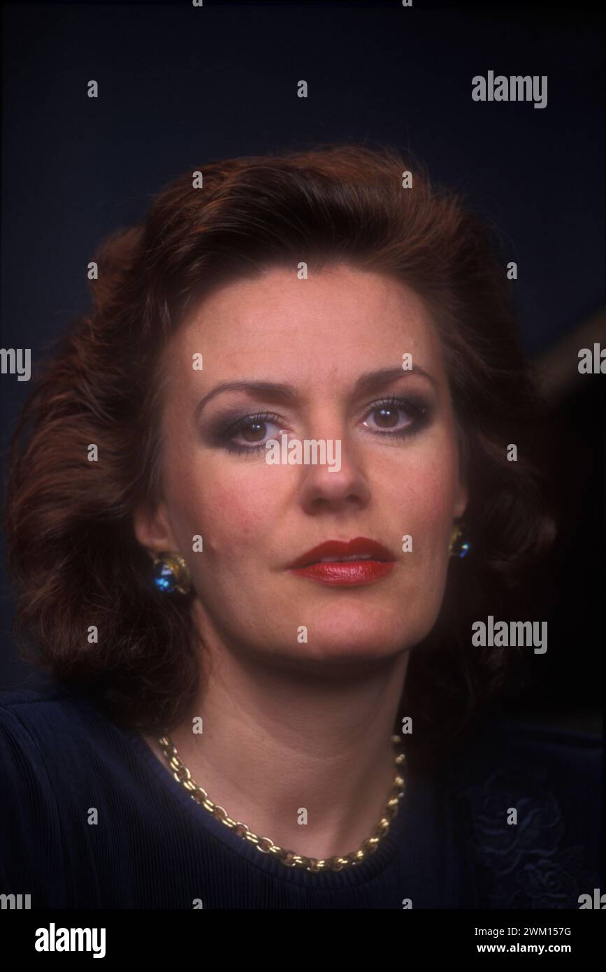 3829458 Waltraud Meier; (add.info.: Rom, 1995.Deutscher Opernsopran und Mezzosopran Waltraud Meier / Roma, 1995. IL Sopran e mezzosoprano Weltraud Meier); © Marcello Mencarini. Alle Rechte vorbehalten 2024. Stockfoto