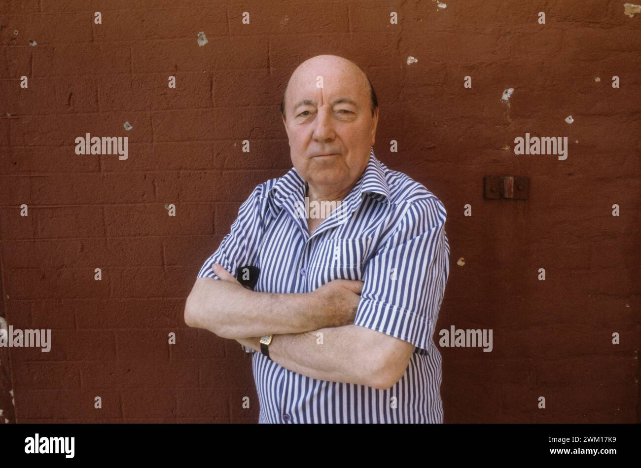 3831820 Marcel Carné; (Filmfestival von Venedig add.info.:, um 1982. Französischer Regisseur Marcel Carné / Mostra del Cinema di Venezia, 1982 ca. IL regista Marcel Carné); © Marcello Mencarini. Alle Rechte vorbehalten 2024. Stockfoto