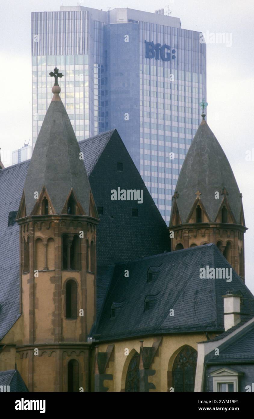 4065835 FRANCOFORT, St. Leonhardt's Church (Leonhardskirche); (add.info.: FRANCOFORT, St. Leonhardt-Kirche FRANKFURT. Chiesa di San Leonardo (Leonhardskirche); © Marcello Mencarini. Alle Rechte vorbehalten 2024. Stockfoto