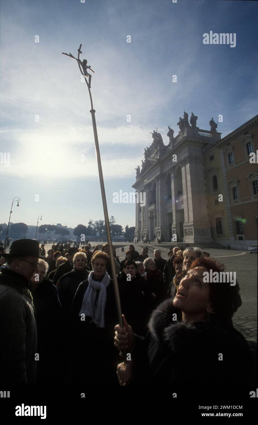 4067504 Rom, Basilca von St. John Lateran; (add.info.: Rom, Basilca von St. John Lateran Roma, Basilica di San Giovanni in Laterano - 2000); © Marcello Mencarini. Alle Rechte vorbehalten 2024. Stockfoto