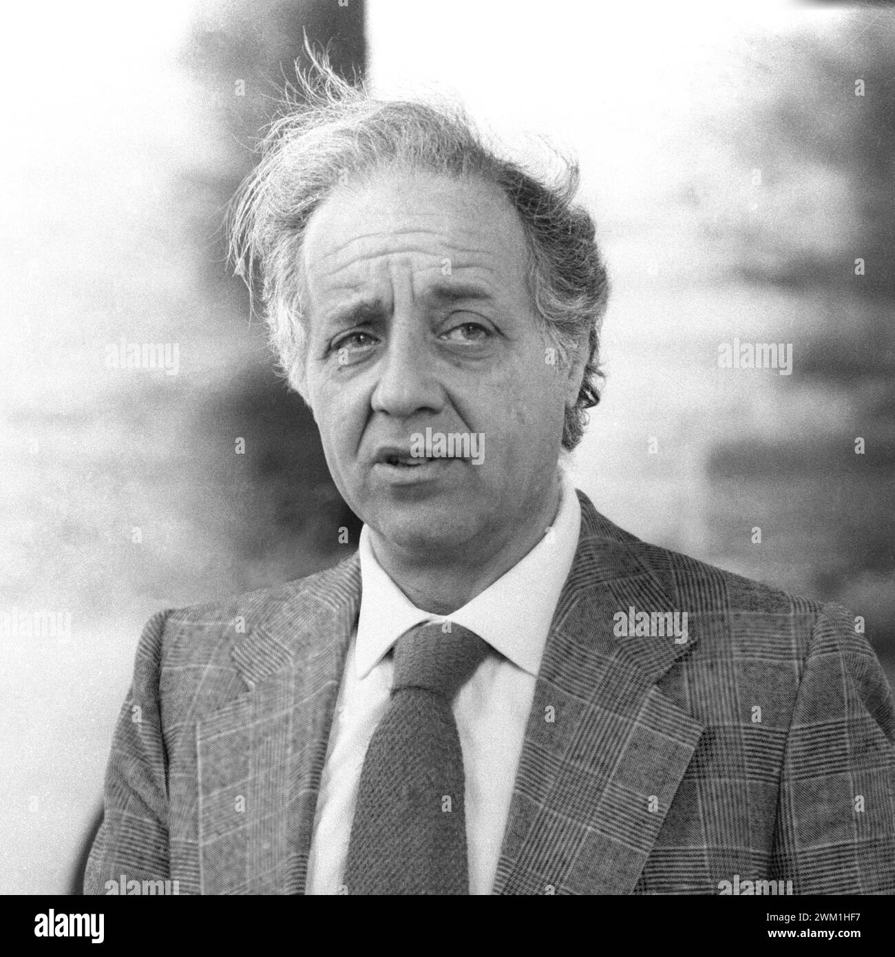 4069194 Vatikanstadt, St.. Petersplatz 1979. Italienischer Journalist und Experte für Vatikanfragen Benny Lai (Foto); (add.info.: Vatikanstadt, Heiliger Stuhl, Petersplatz; piazza San Città del Vaticano, Piazza S. Pietro, 1979. IL giornalista vaticanista Benny Lai); © Marcello Mencarini. Alle Rechte vorbehalten 2024. Stockfoto