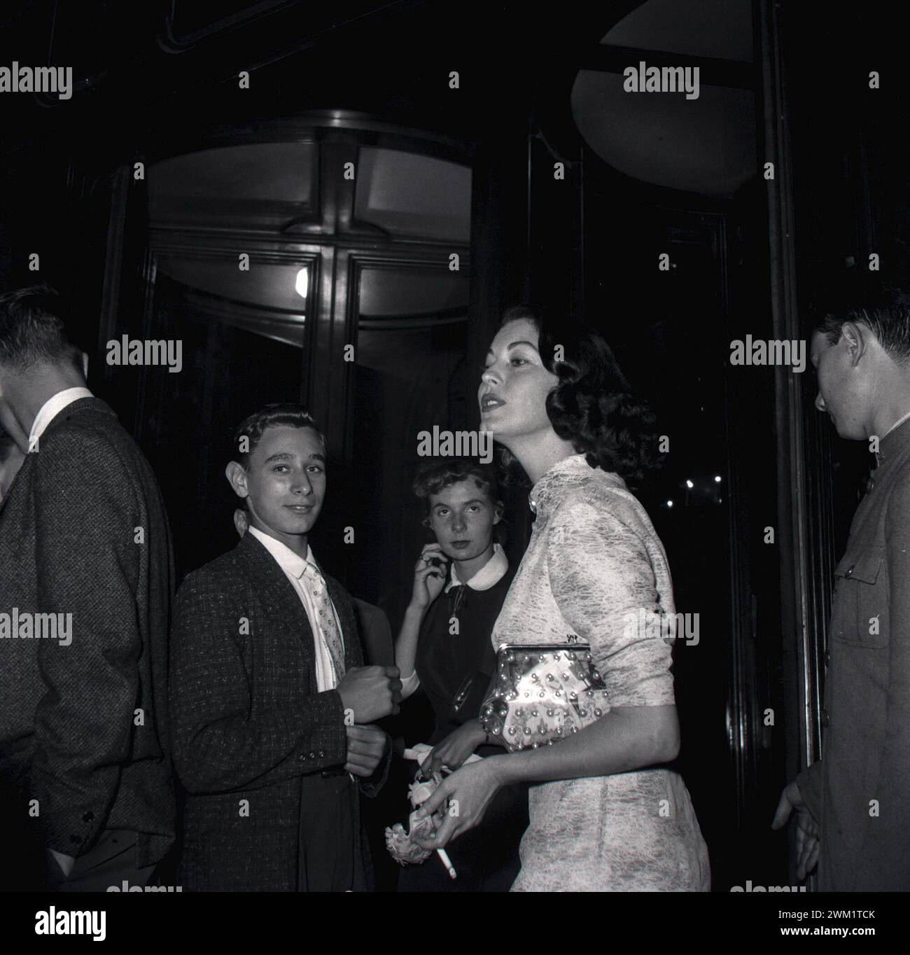 MME4721996 Rom, 2. August 1956 Schauspielerin Ava Gardner/Roma, 2. August 1956 L'attrice Ava Gardner - Marcello Mencarini Historical Archives; (add.info.: Rom, 2. August 1956 Schauspielerin Ava Gardner/Roma, 2. August 1956 L'attrice Ava Gardner - Marcello Mencarini Historical Archives); Foto © Marcello Mencarini Archives. Stockfoto