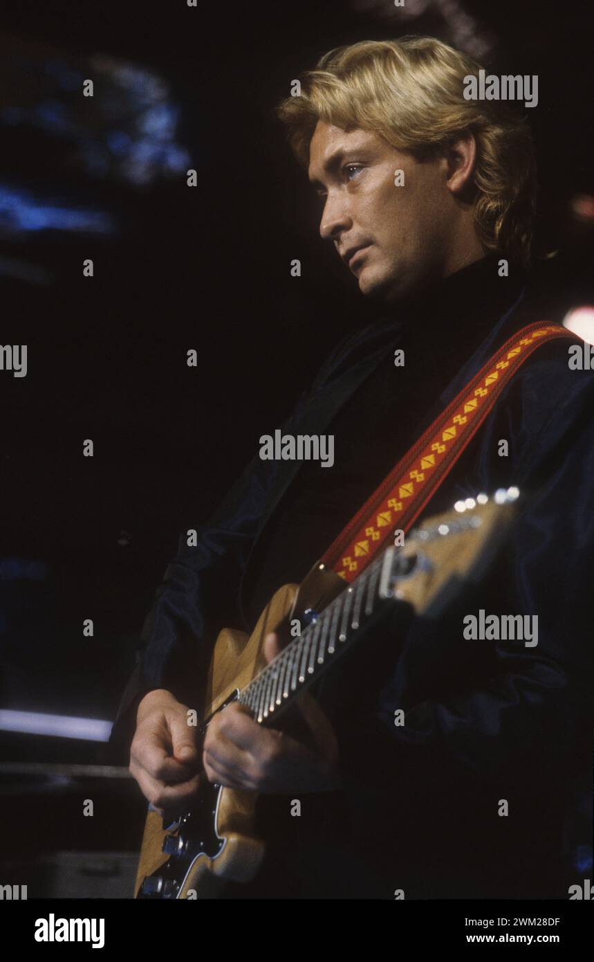 MME4798771 Sänger/Songwriter und Gitarrist Chris Rea, ca. 1985/Il cantante e chitarrista Chris Rea, 1985 circa -; (add.info.: Sänger/Songwriter und Gitarrist Chris Rea, ca. 1985/Il cantante e chitarrista Chris Rea, 1985 circa -); © Marcello Mencarini. Alle Rechte vorbehalten 2024. Stockfoto
