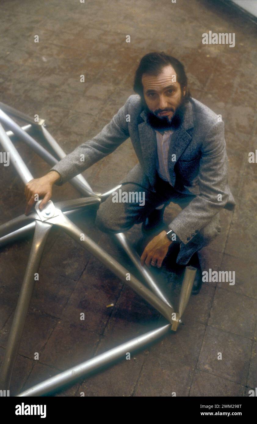 MME4803426 italienischer Architekt Renzo Piano (1982)/L'architetto Renzo Piano (1982) -; (add.info.: italienischer Architekt Renzo Piano (1982)/L'architetto Renzo Piano (1982) -); © Marcello Mencarini. Alle Rechte vorbehalten 2023. Stockfoto