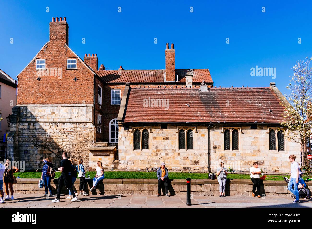 St. Crux Parish Hall. York, North Yorkshire, Yorkshire und The Humber, England, Vereinigtes Königreich, Europa Stockfoto